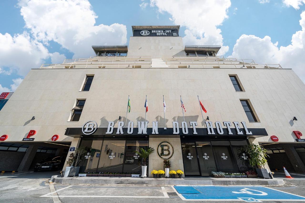 Brown Dot Hotel Pyeonghwa Plaza Mokpho Kültér fotó
